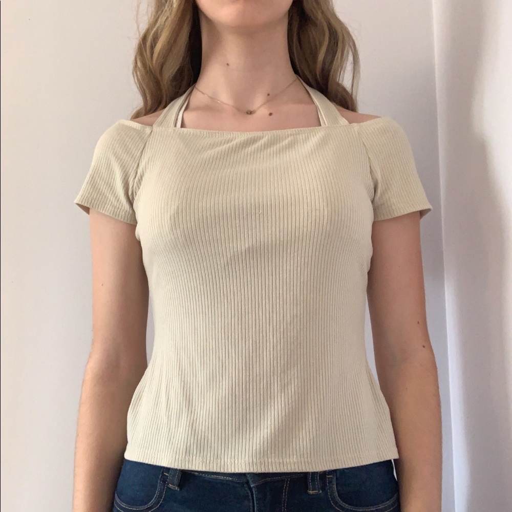 Cream shirt